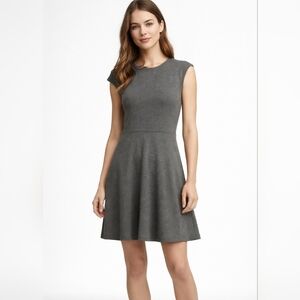 Aritza Talula Palmetto grey skater style dress